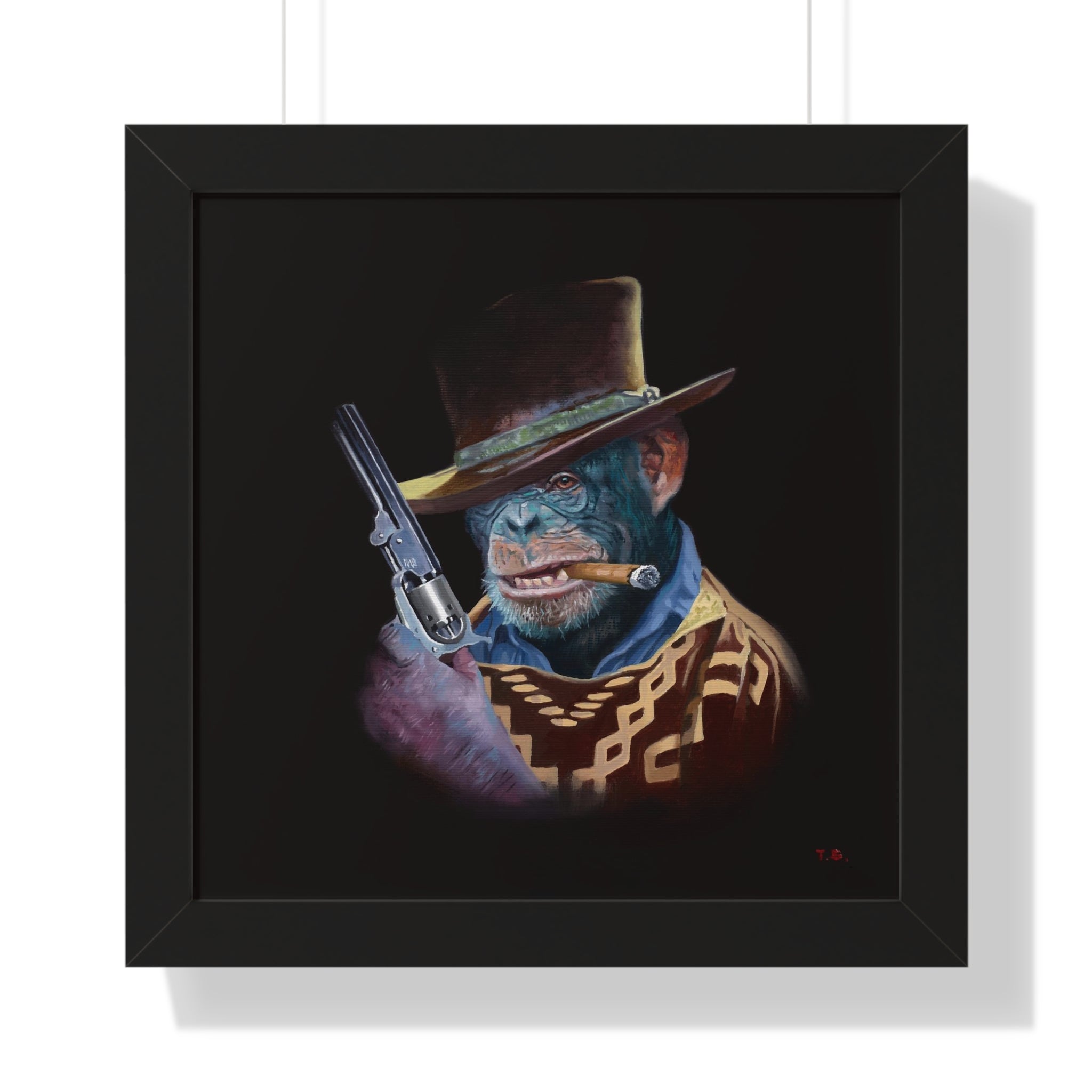 Tony South: "Drifter" Framed Poster