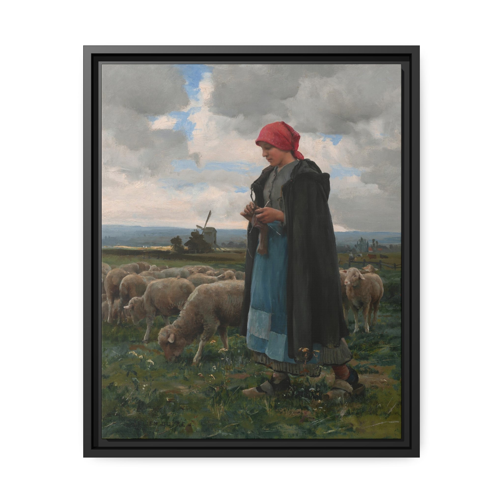 16&Prime; x 20&Prime; (Vertical)/Black/1.25"