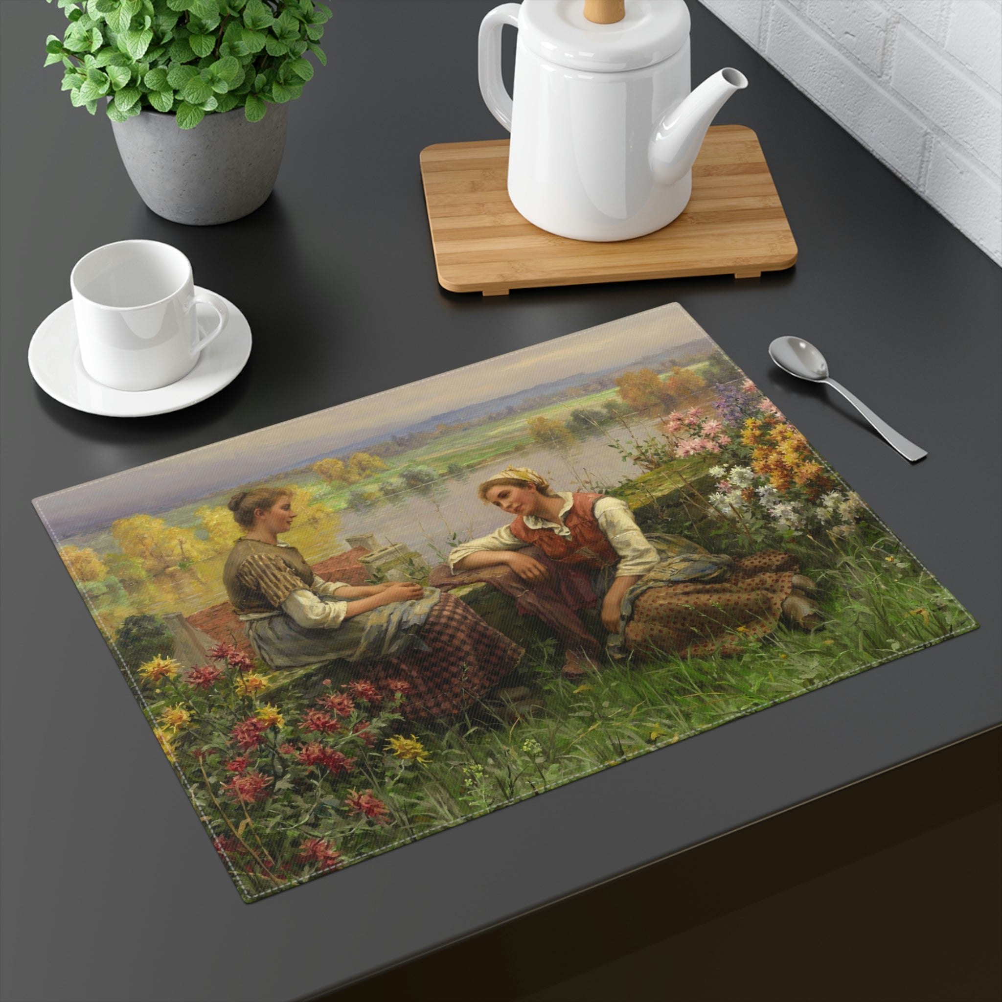 Daniel Ridgway Knight: "Gossips" - Placemat, 1pc