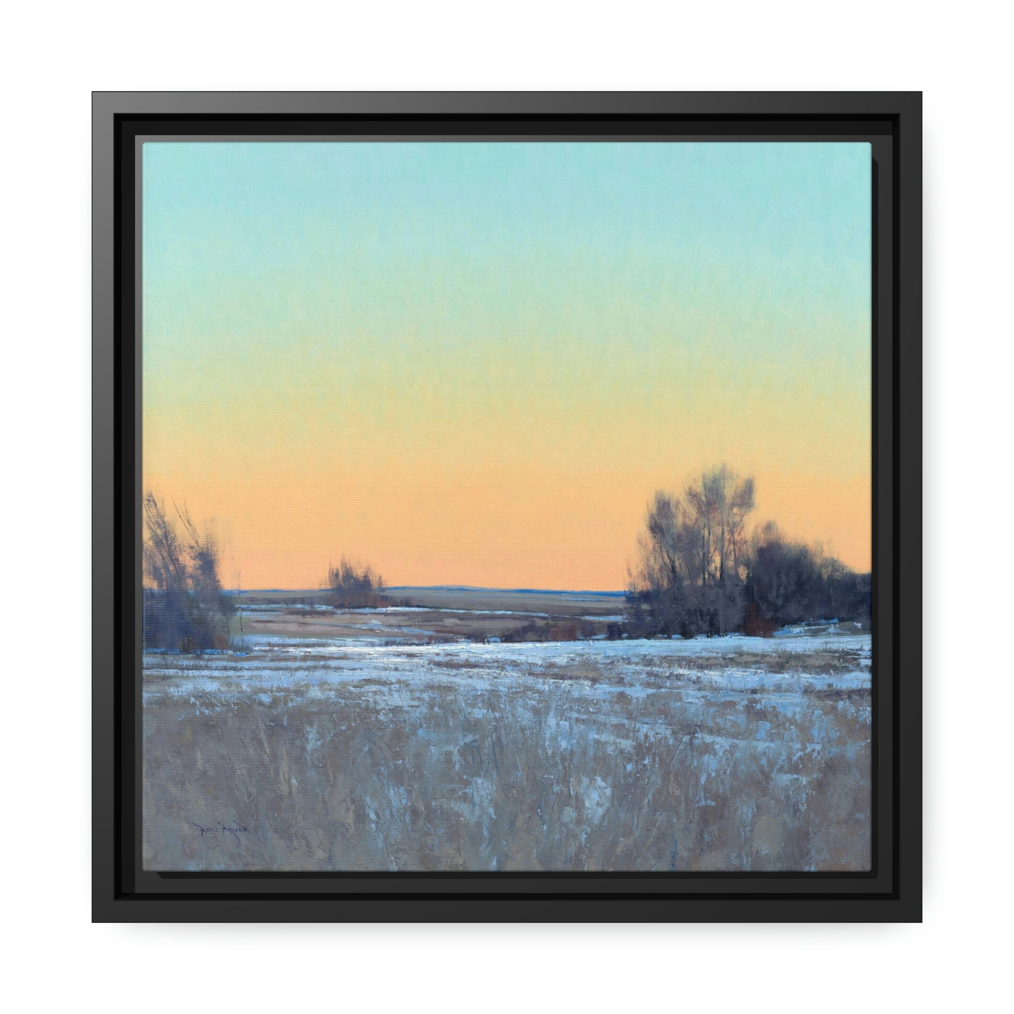 14" x 14" (Square)/Black/1.25"