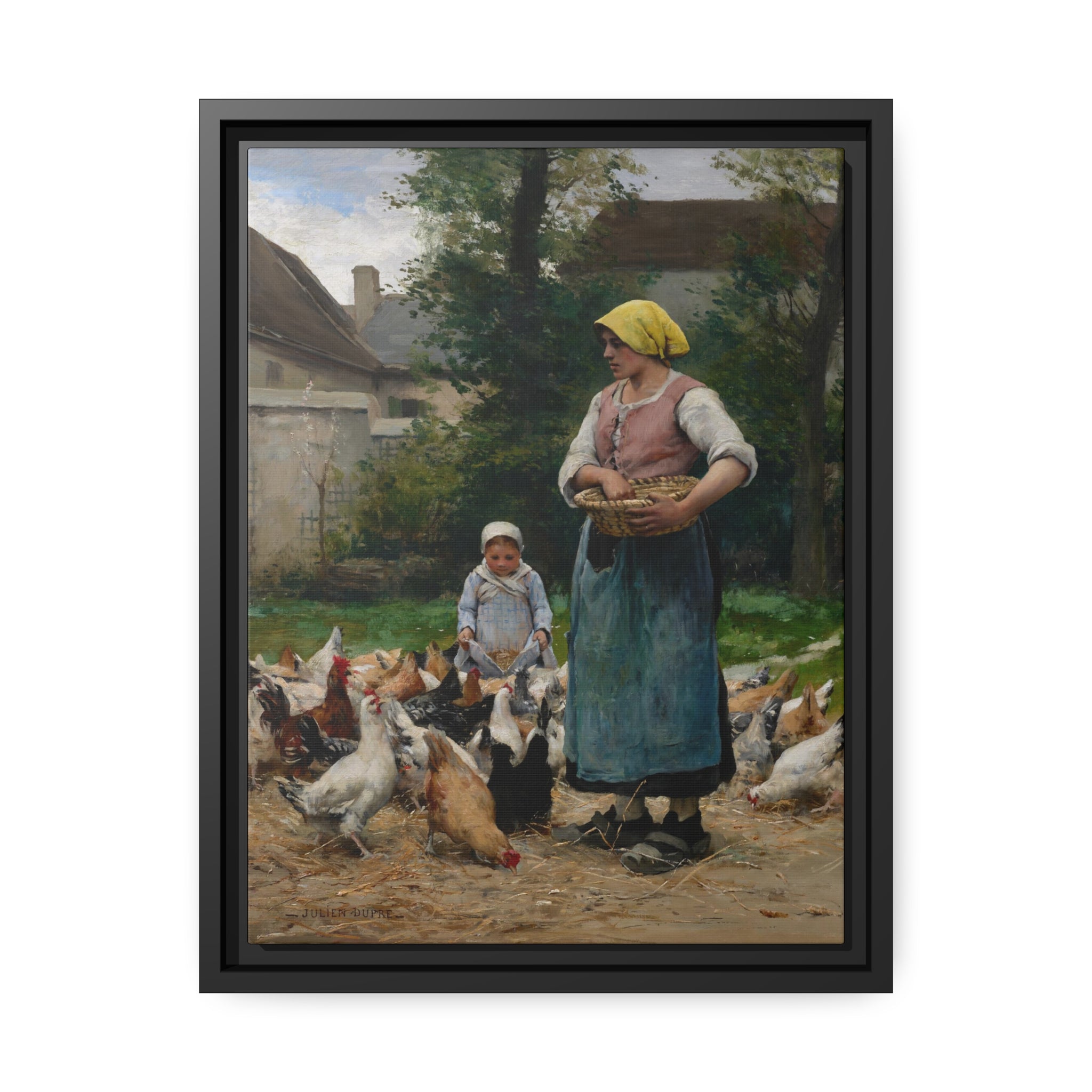 12&Prime; x 16&Prime; (Vertical)/Black/1.25"