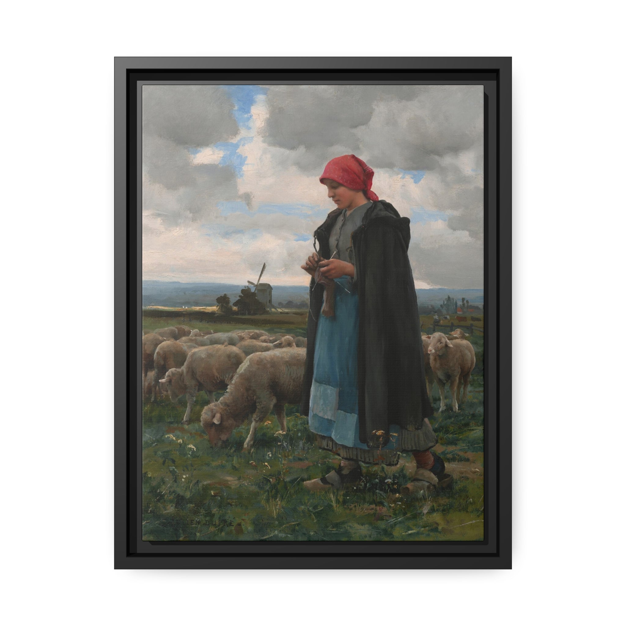 12&Prime; x 16&Prime; (Vertical)/Black/1.25"